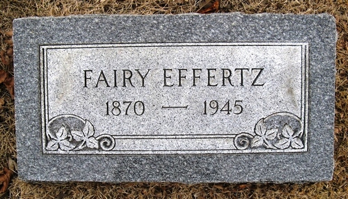 Fairy Duhamel Effertz Gravestone