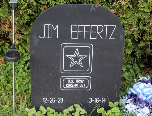 James B. Effertz Gravestone